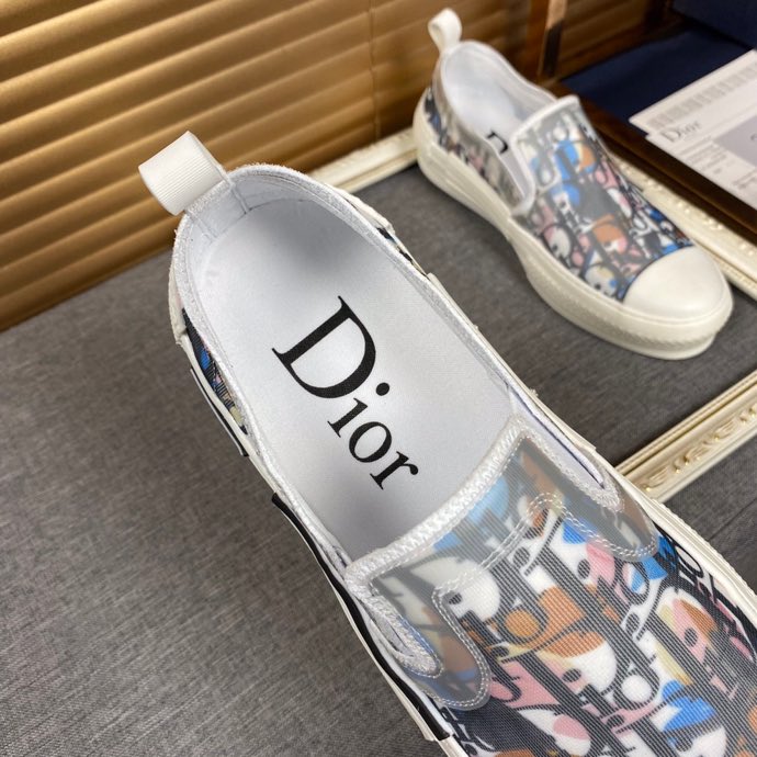 Christian Dior B23 Slip MultiColor And White LOW-TOP SNEAKER