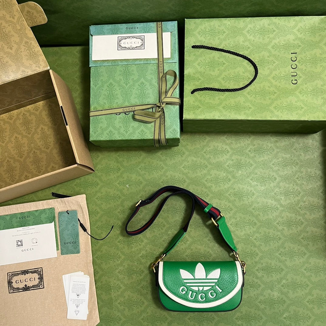 a x G Mini Bag Green Leather Mini Bag for Women