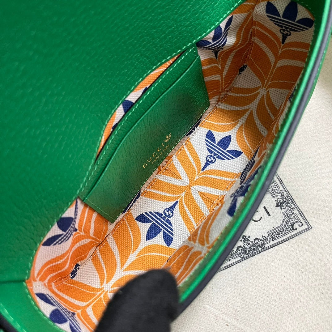 a x G Mini Bag Green Leather Mini Bag for Women