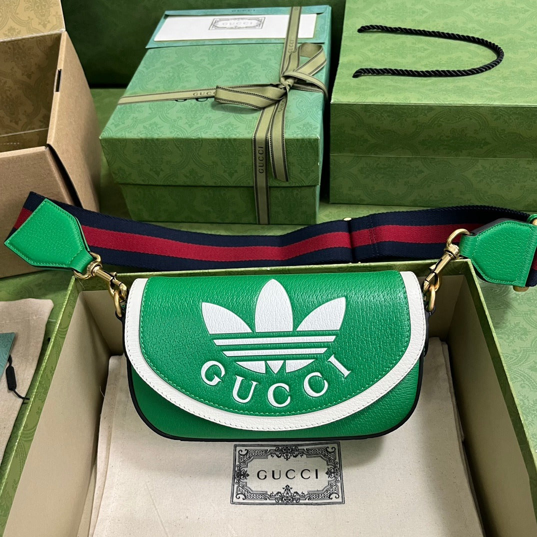a x G Mini Bag Green Leather Mini Bag for Women