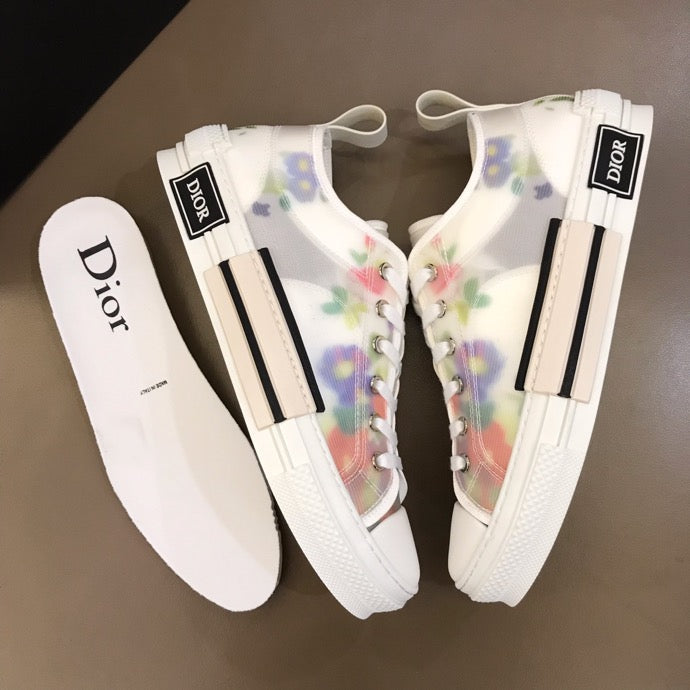 Christian Dior B23 Flowers Print LOW-TOP SNEAKER