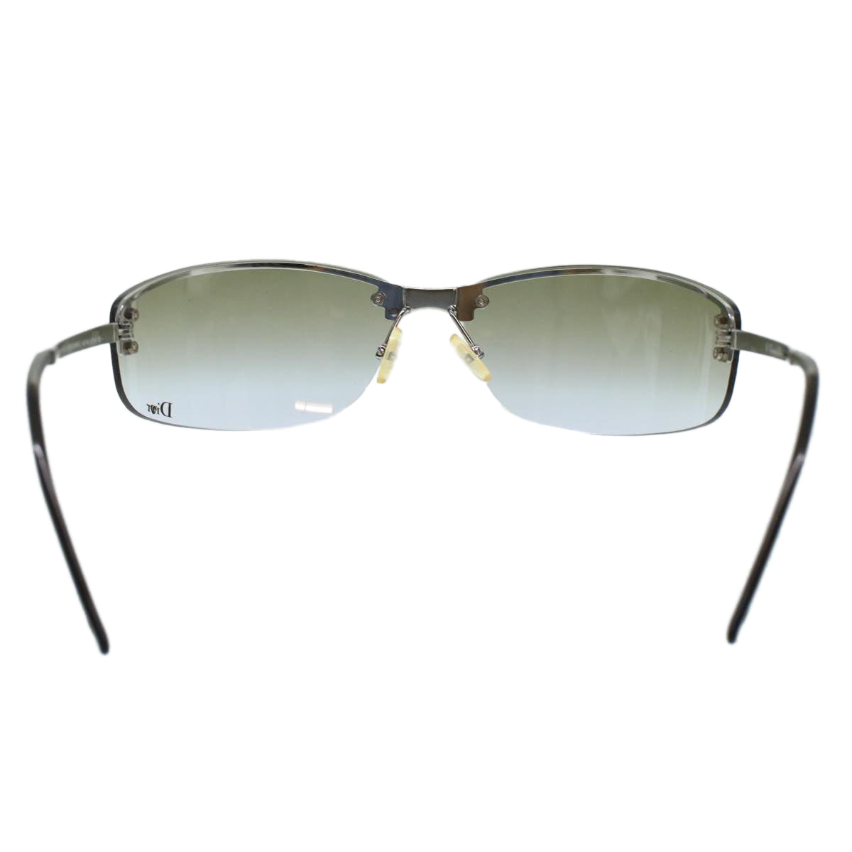 CHRISTIAN DIOR Gradation Sunglasses Dark Brown Lavende Auth am4519