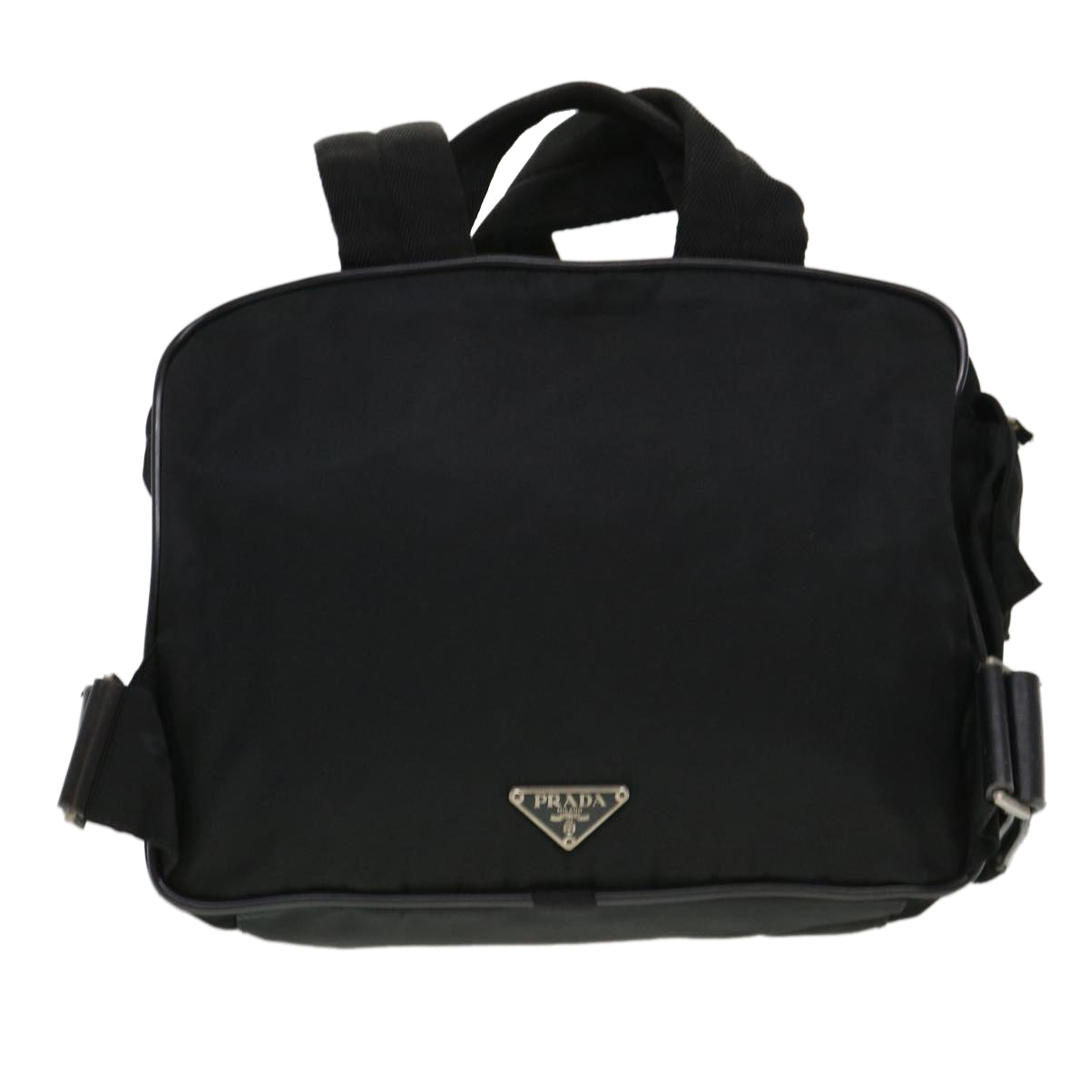 PRADA Backpack Nylon Black ar9171