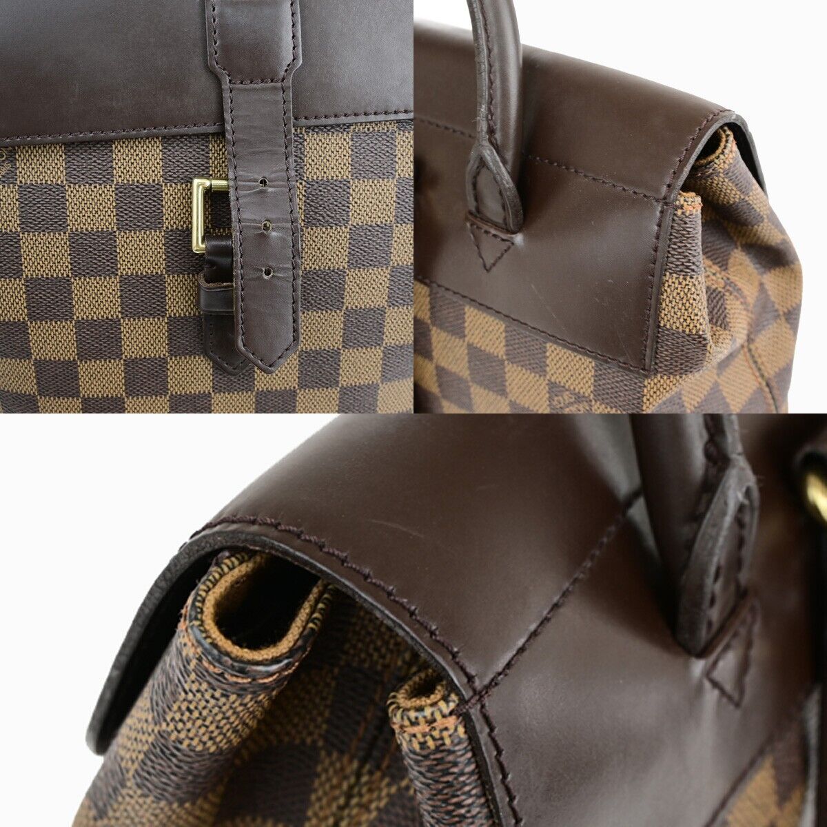 Louis Vuitton Logo Soho Backpack Bag