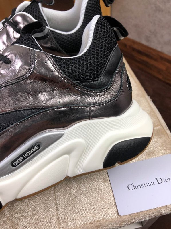 Christian Dior B22 Black Gray Sneaker