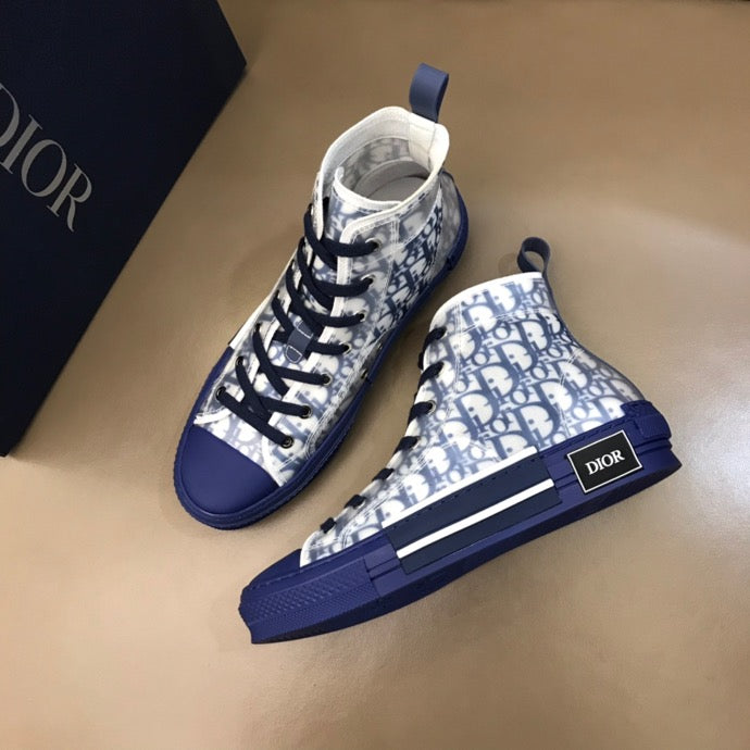Christian Dior B23 Blue HIGH-TOP SNEAKER