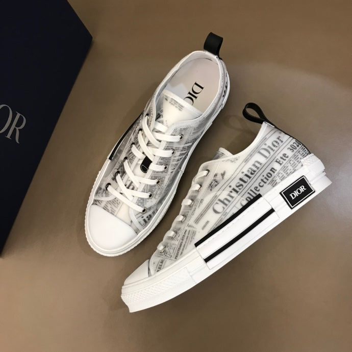 Christian Dior B23 Newspaper LOW-TOP SNEAKER