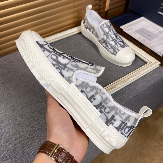 Christian Dior B23 Slip Black And White LOW-TOP SNEAKER