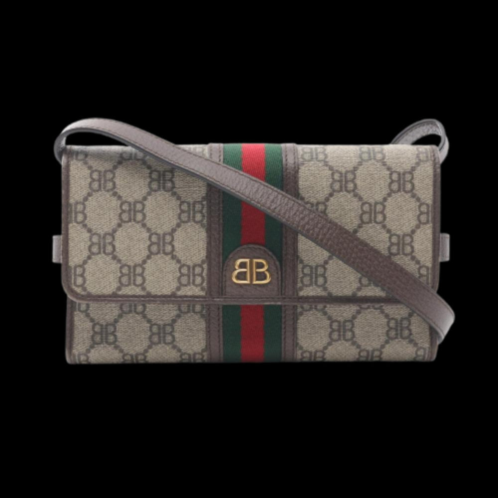 Beige Canvas Balenciaga Shoulder Bag