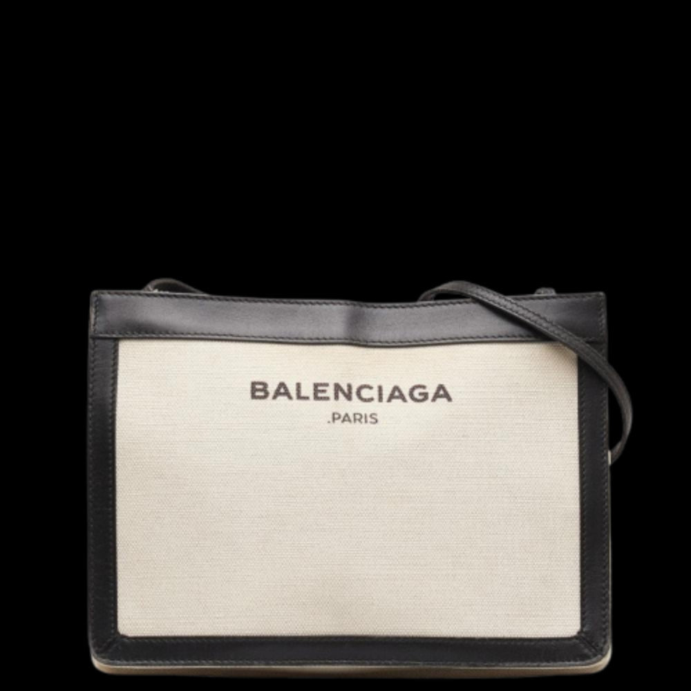 Beige Canvas Balenciaga Crossbody Bag