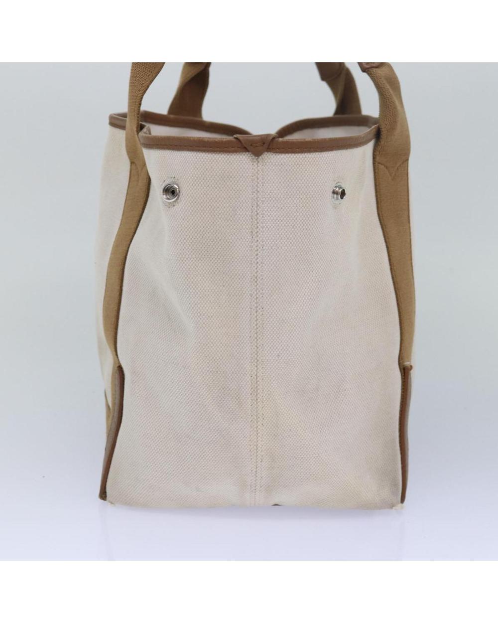 Beige Canvas Balenciaga Cabas