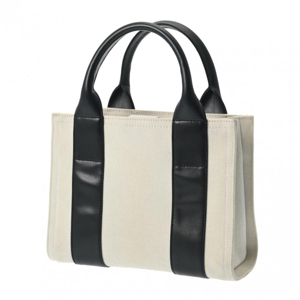 Beige Canvas Balenciaga Tote