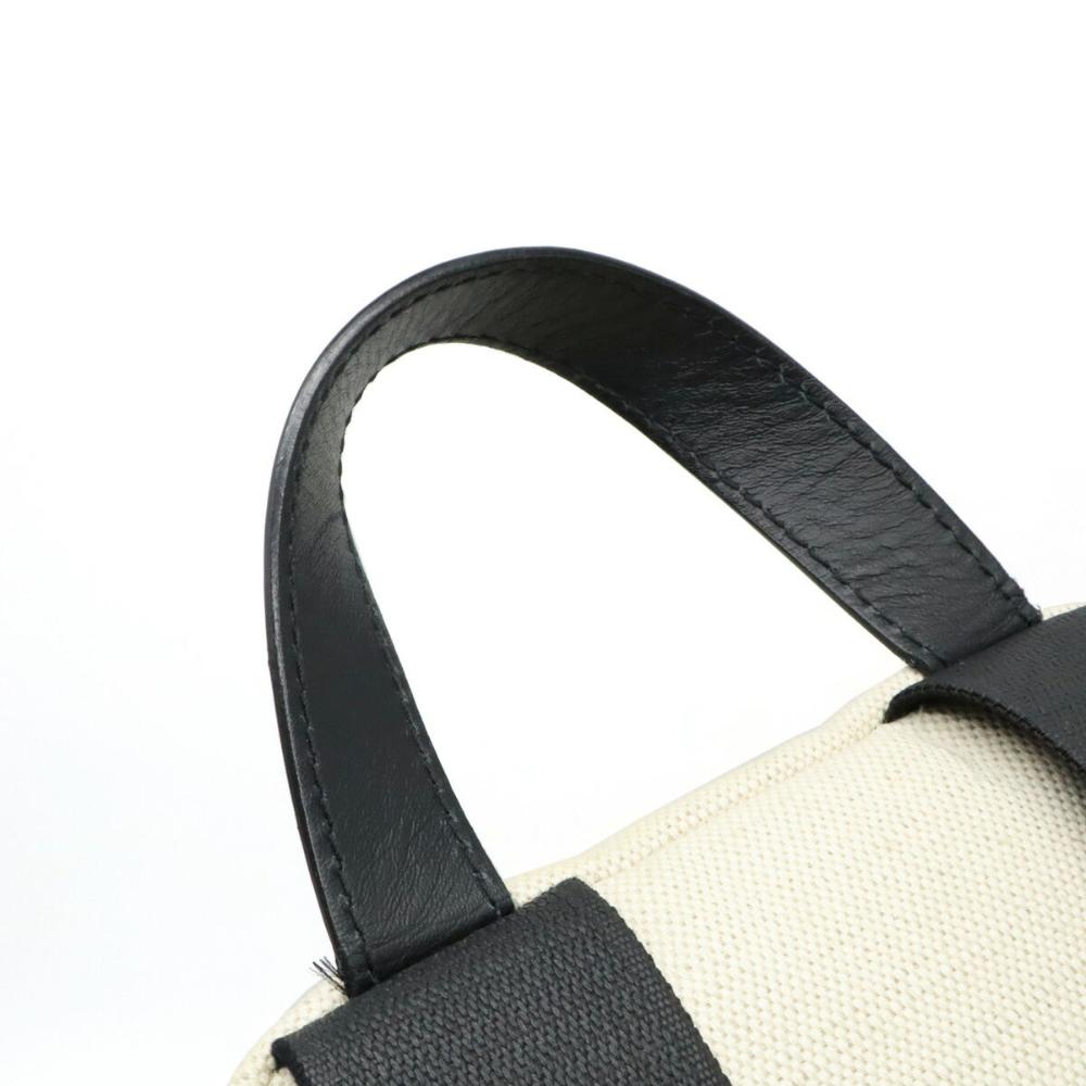 Beige Canvas Balenciaga Backpack