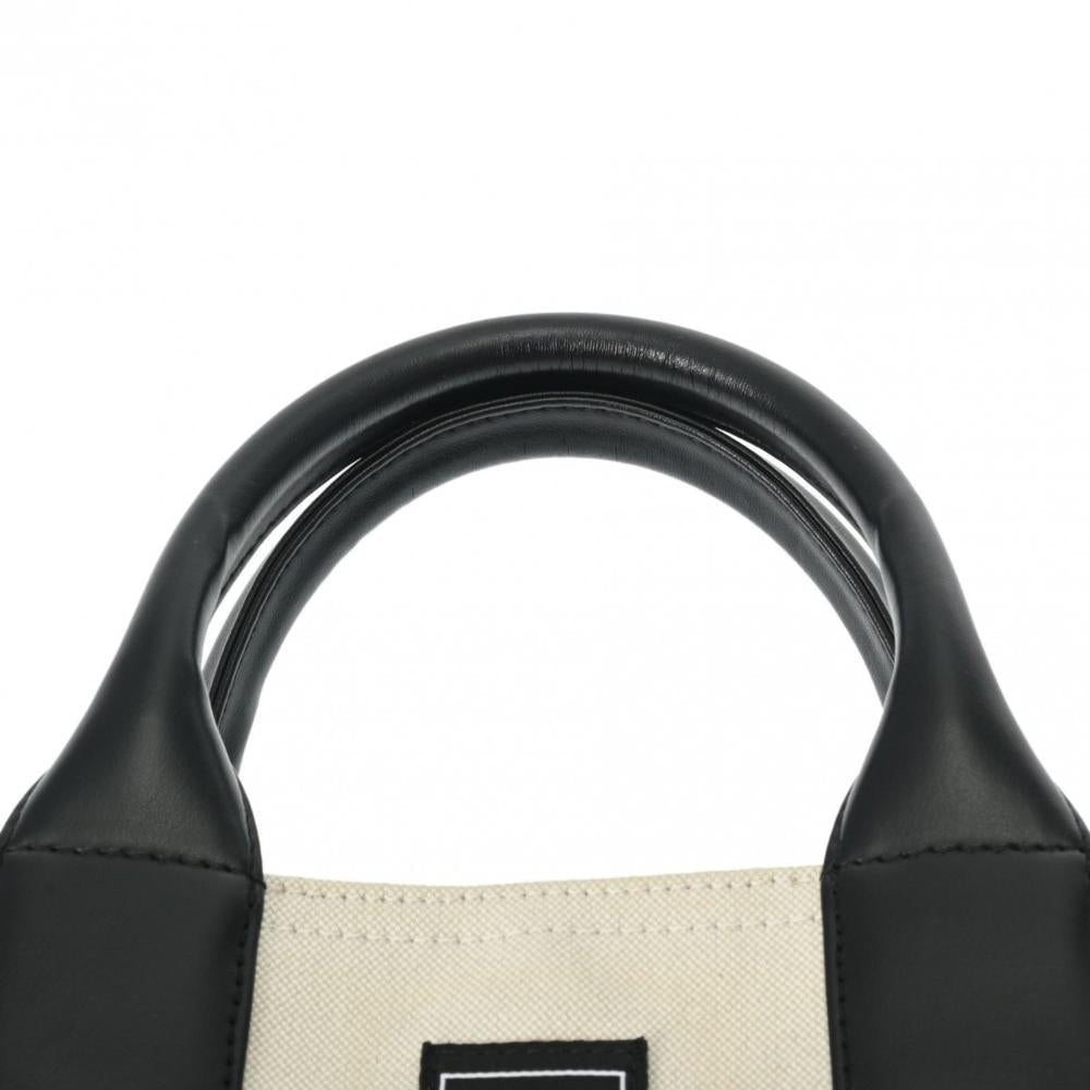 Beige Canvas Balenciaga Tote