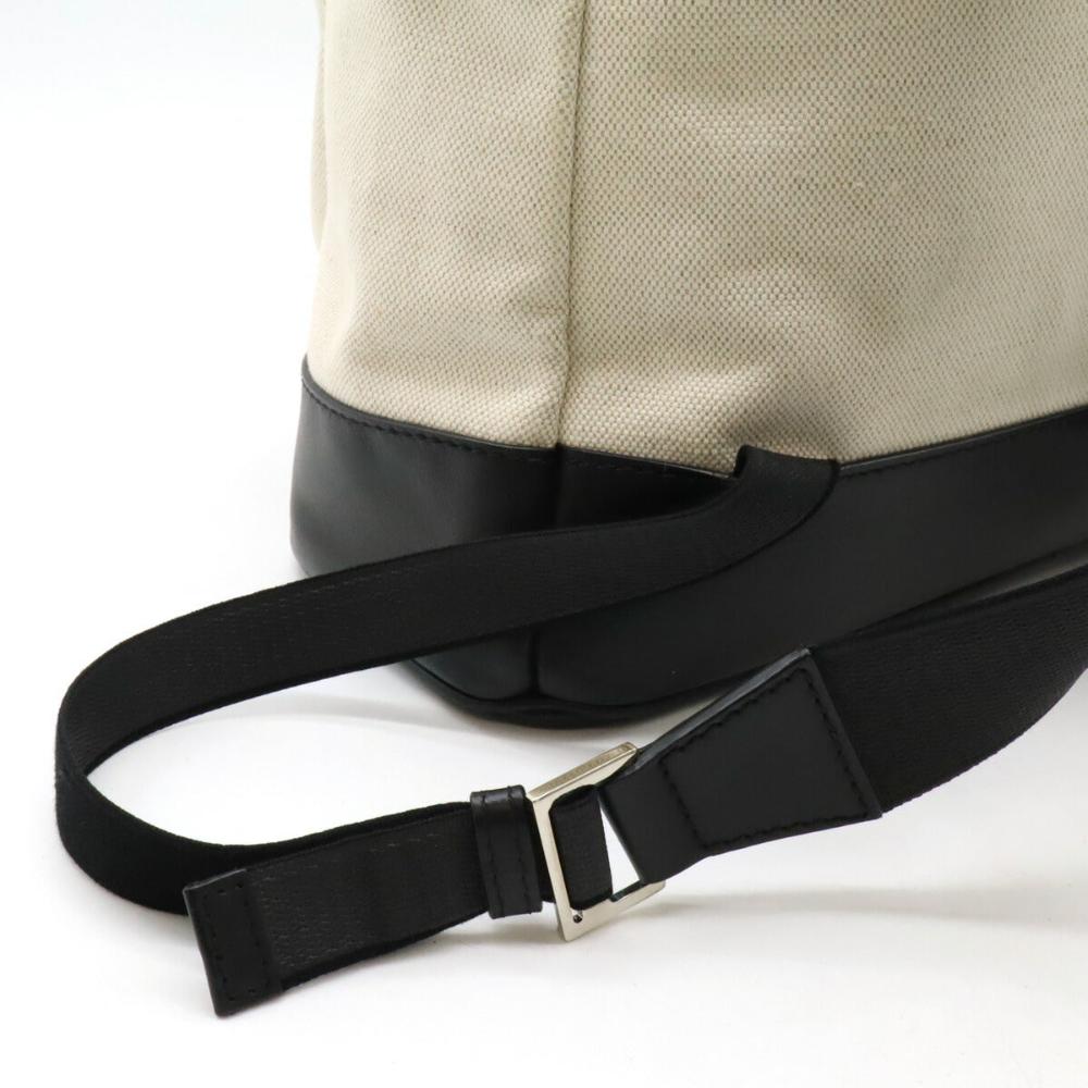 Beige Canvas Balenciaga Backpack