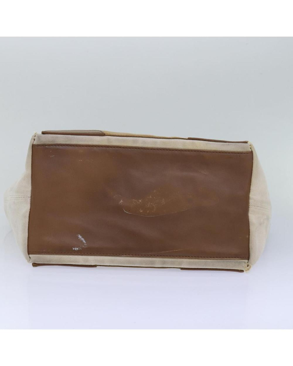 Beige Canvas Balenciaga Cabas