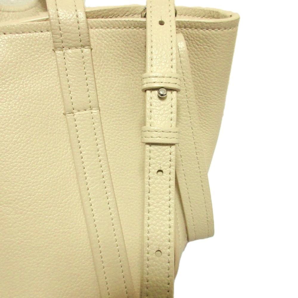 Beige Leather Balenciaga Everyday