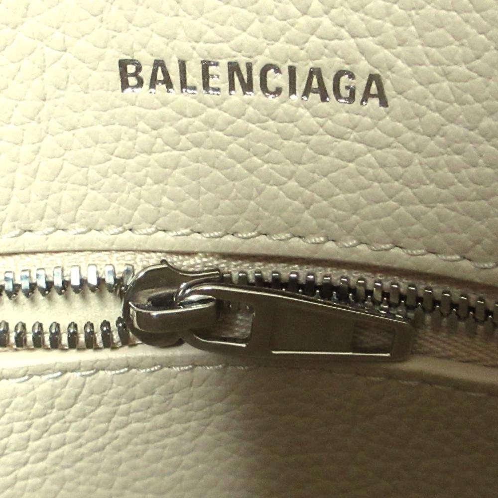 Beige Leather Balenciaga Everyday