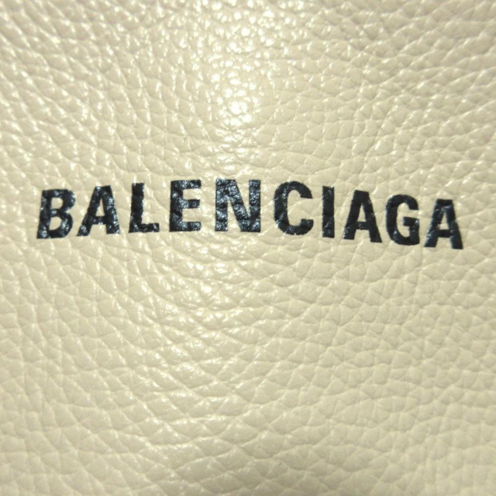 Beige Leather Balenciaga Everyday