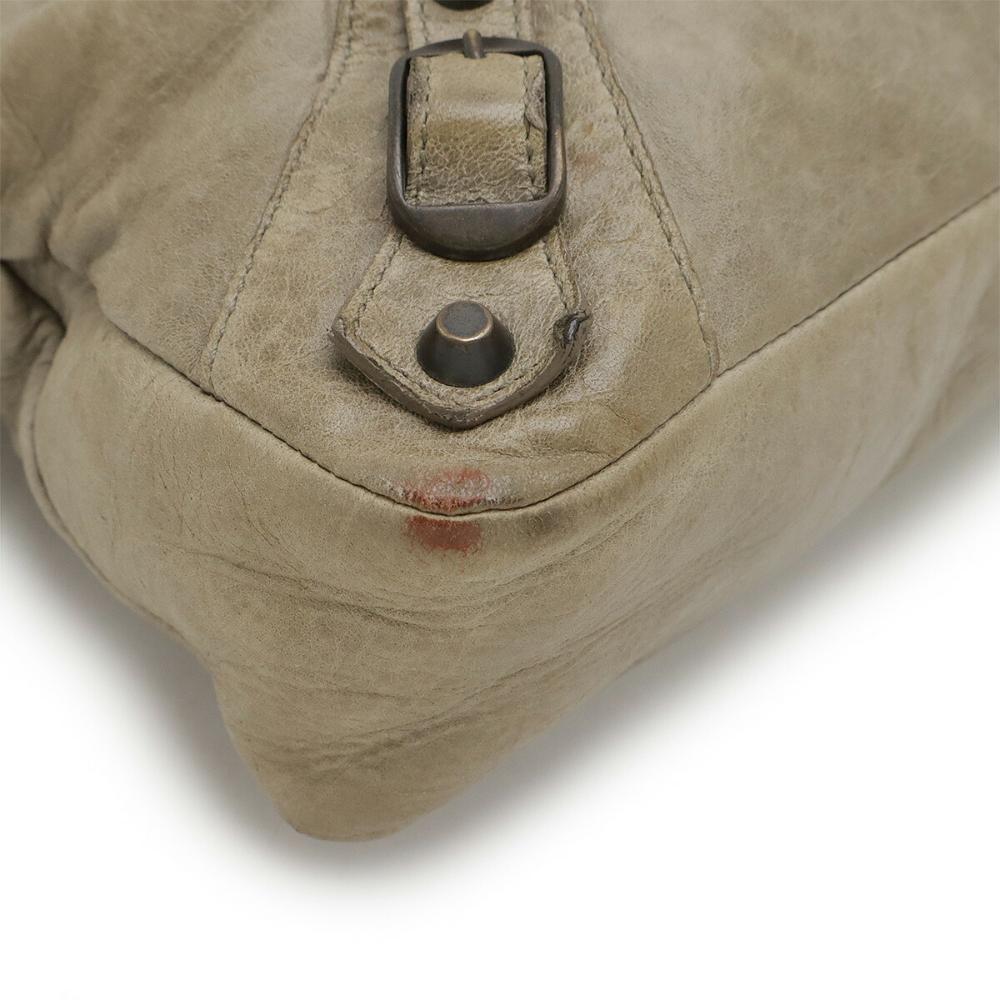 Beige Leather Balenciaga First
