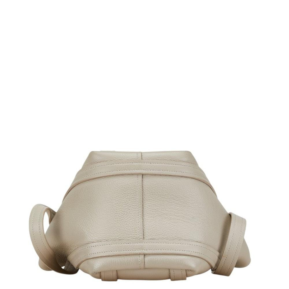 Beige Leather Balenciaga Everyday