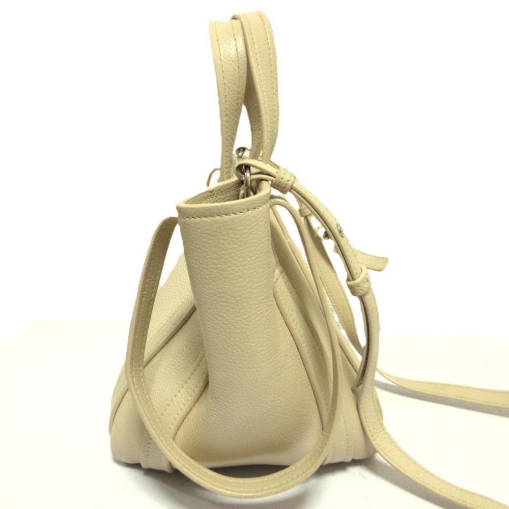Beige Leather Balenciaga Everyday