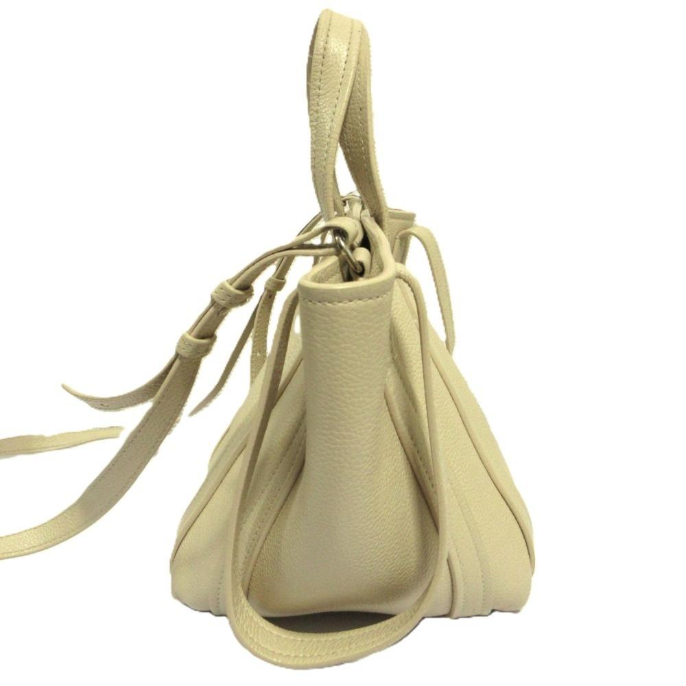 Beige Leather Balenciaga Everyday