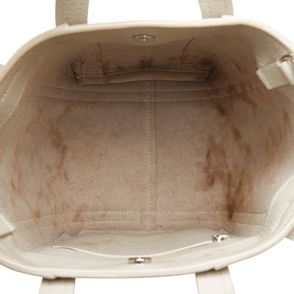 Beige Leather Balenciaga Everyday