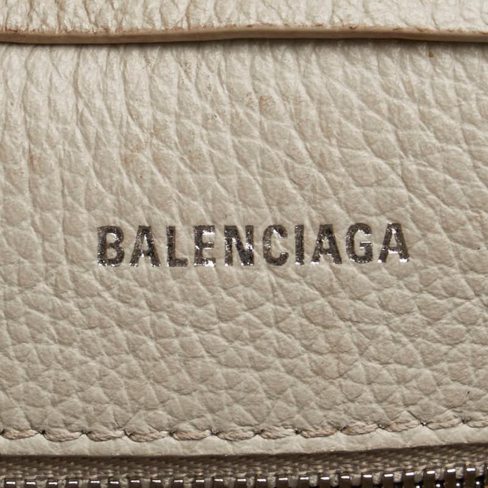 Beige Leather Balenciaga Everyday