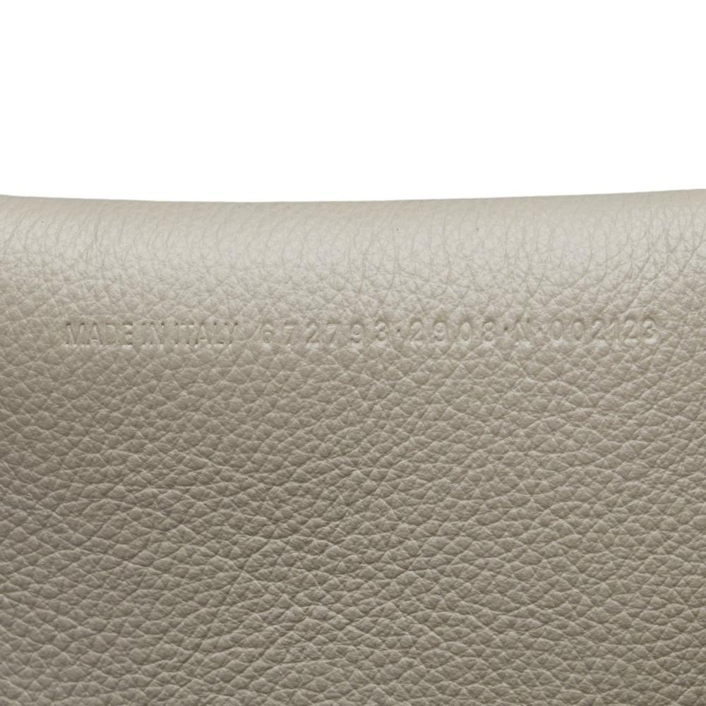 Beige Leather Balenciaga Everyday