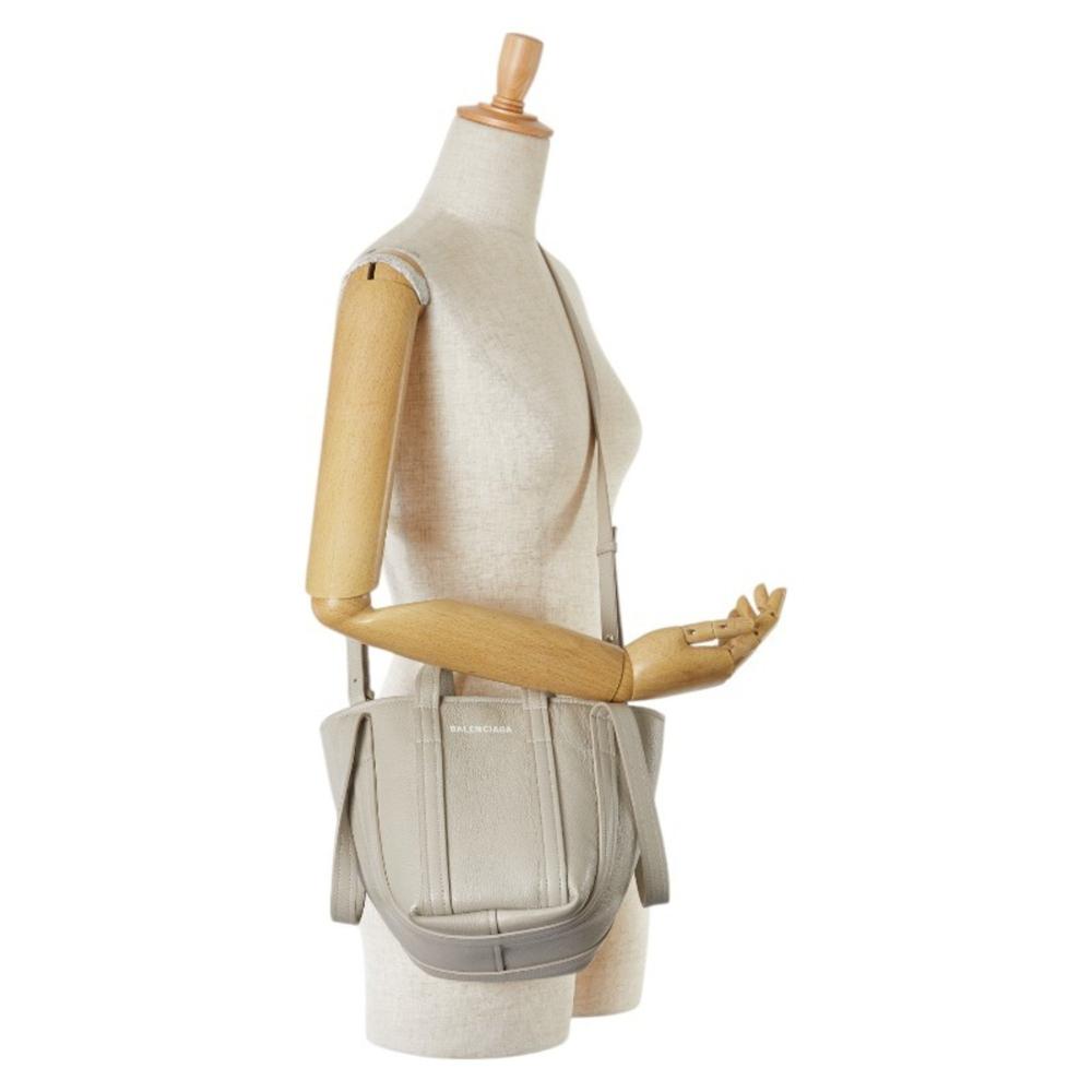 Beige Leather Balenciaga Everyday