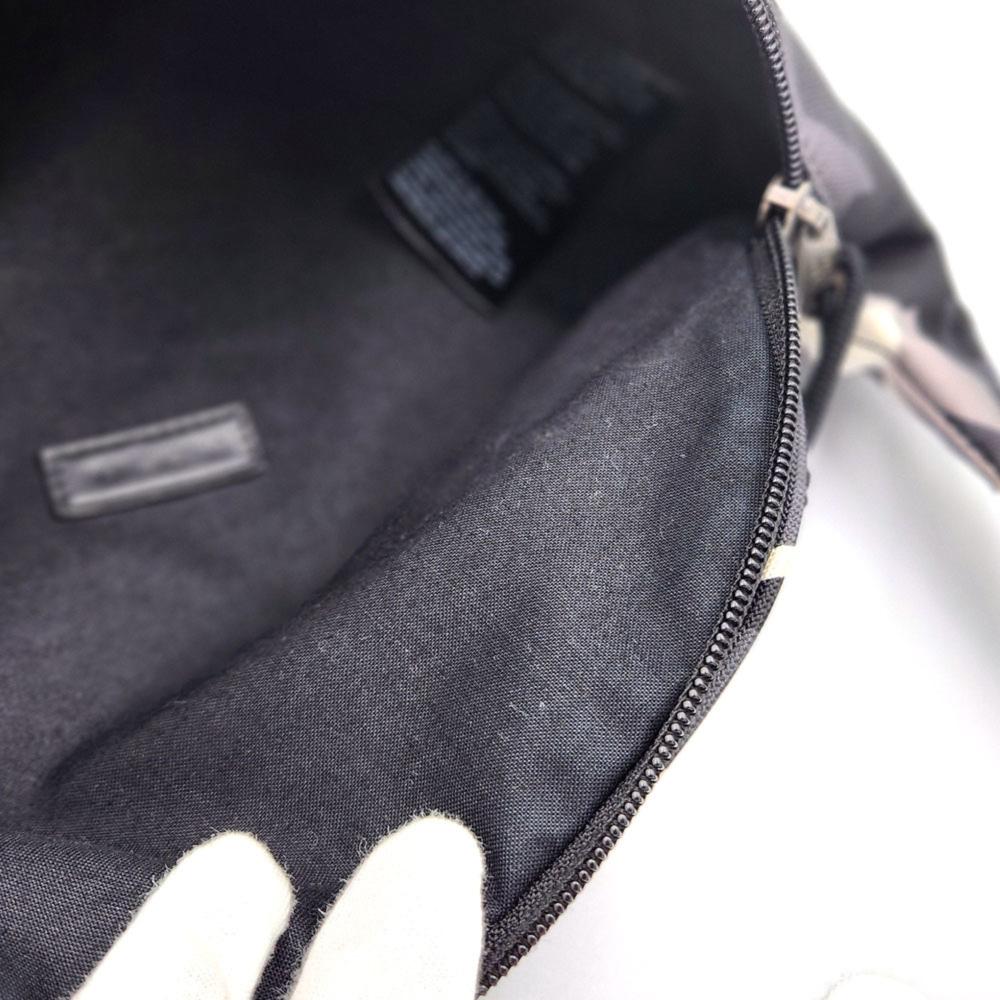 Black Canvas Balenciaga Belt Bag