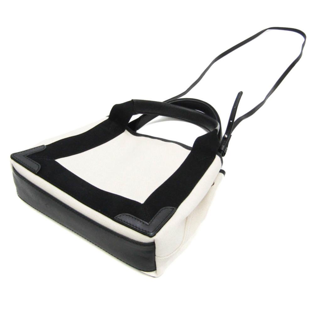 Black Canvas Balenciaga Cabas