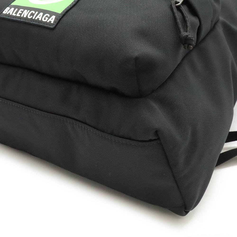 Black Canvas Balenciaga Backpack