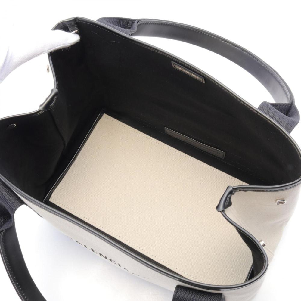 Black Canvas Balenciaga Cabas