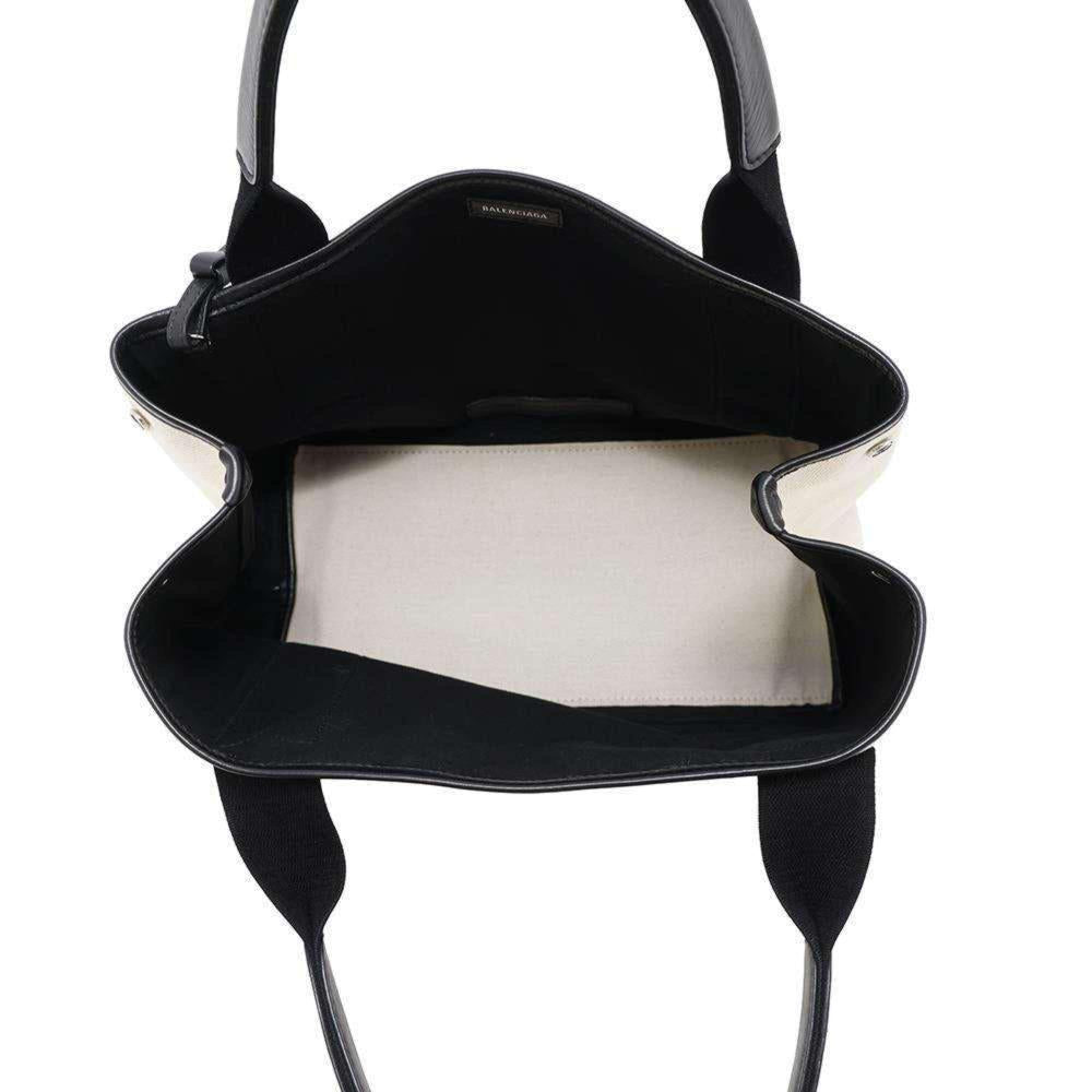 Black Canvas Balenciaga Cabas