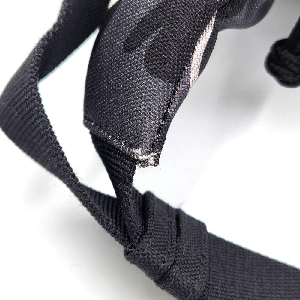 Black Canvas Balenciaga Belt Bag