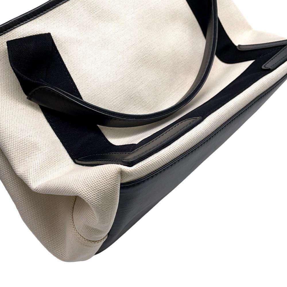 Black Canvas Balenciaga Cabas