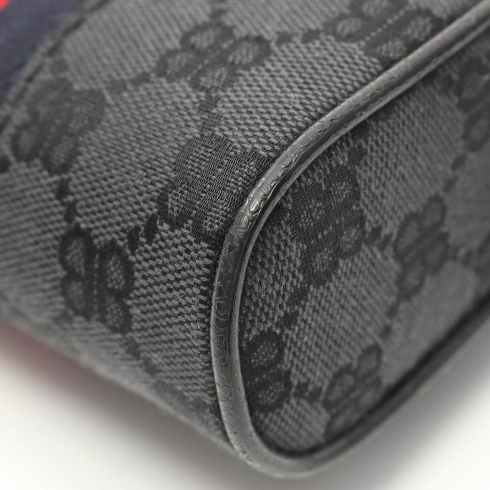 Black Canvas Balenciaga Shoulder Bag