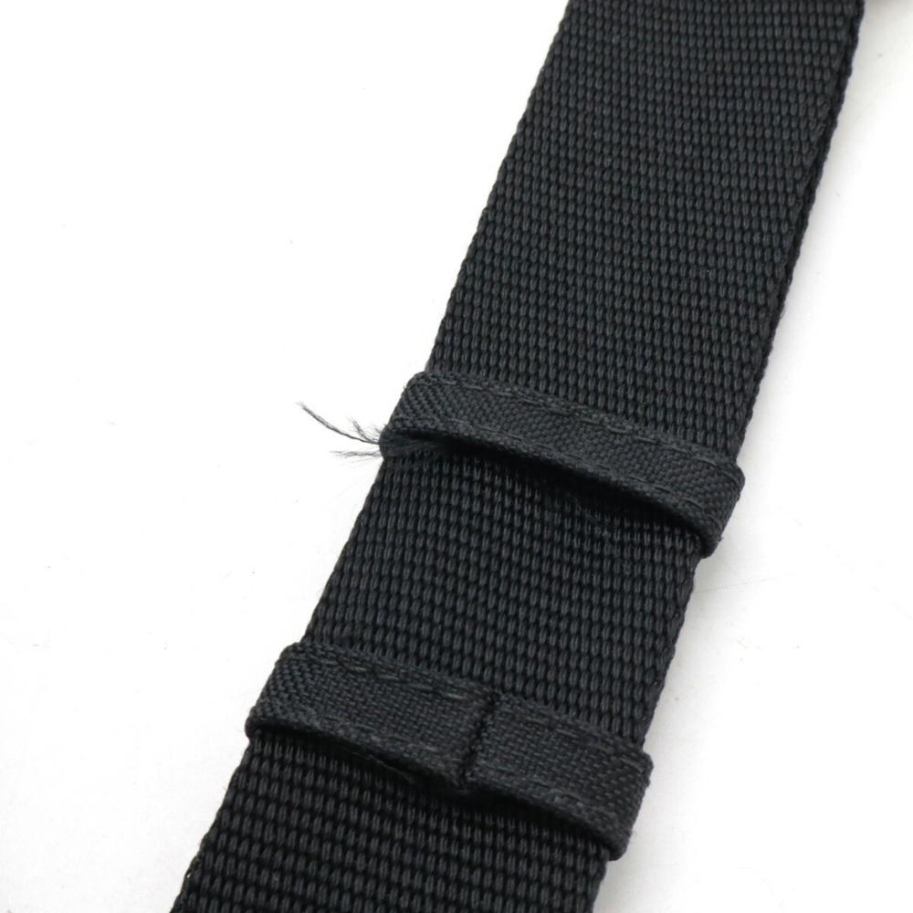 Black Canvas Balenciaga Belt Bag