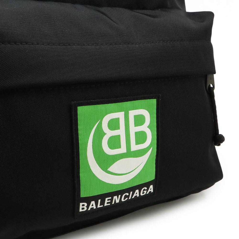 Black Canvas Balenciaga Backpack