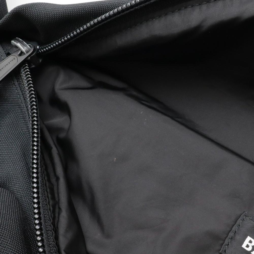 Black Canvas Balenciaga Belt Bag