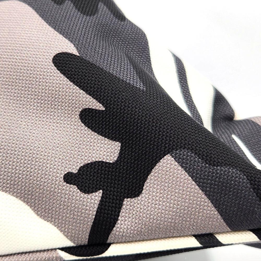 Black Canvas Balenciaga Belt Bag