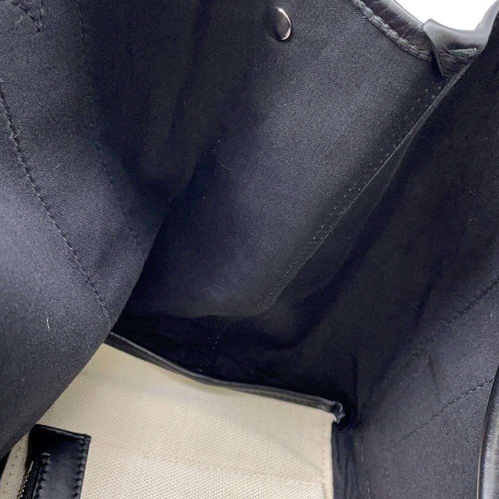 Black Canvas Balenciaga Cabas
