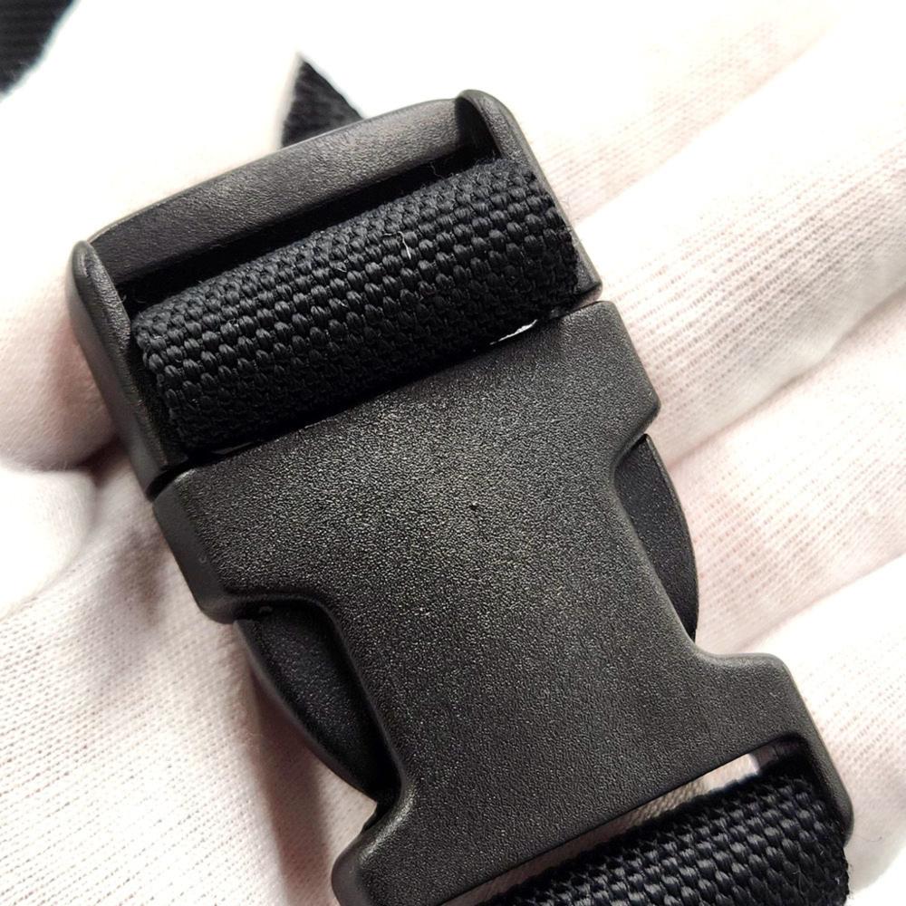 Black Canvas Balenciaga Belt Bag