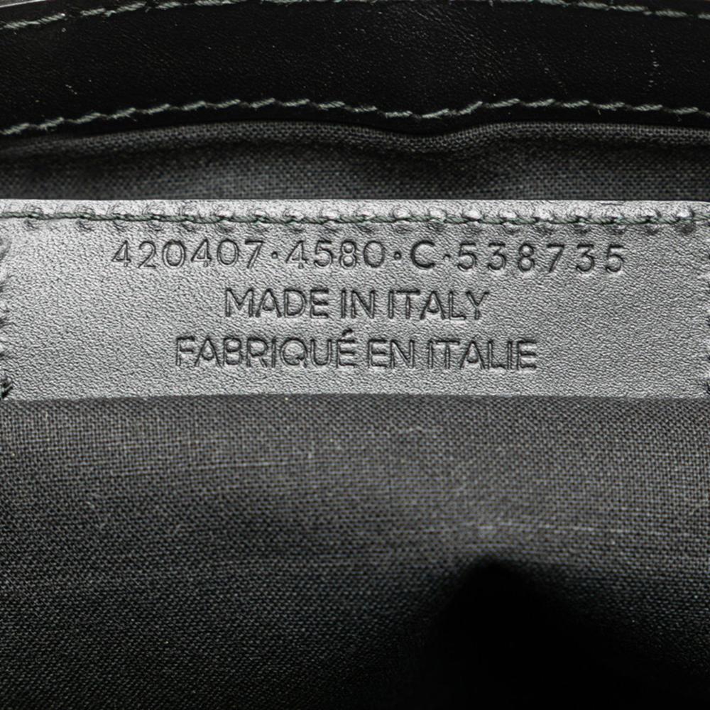 Black Denim Balenciaga Clutch