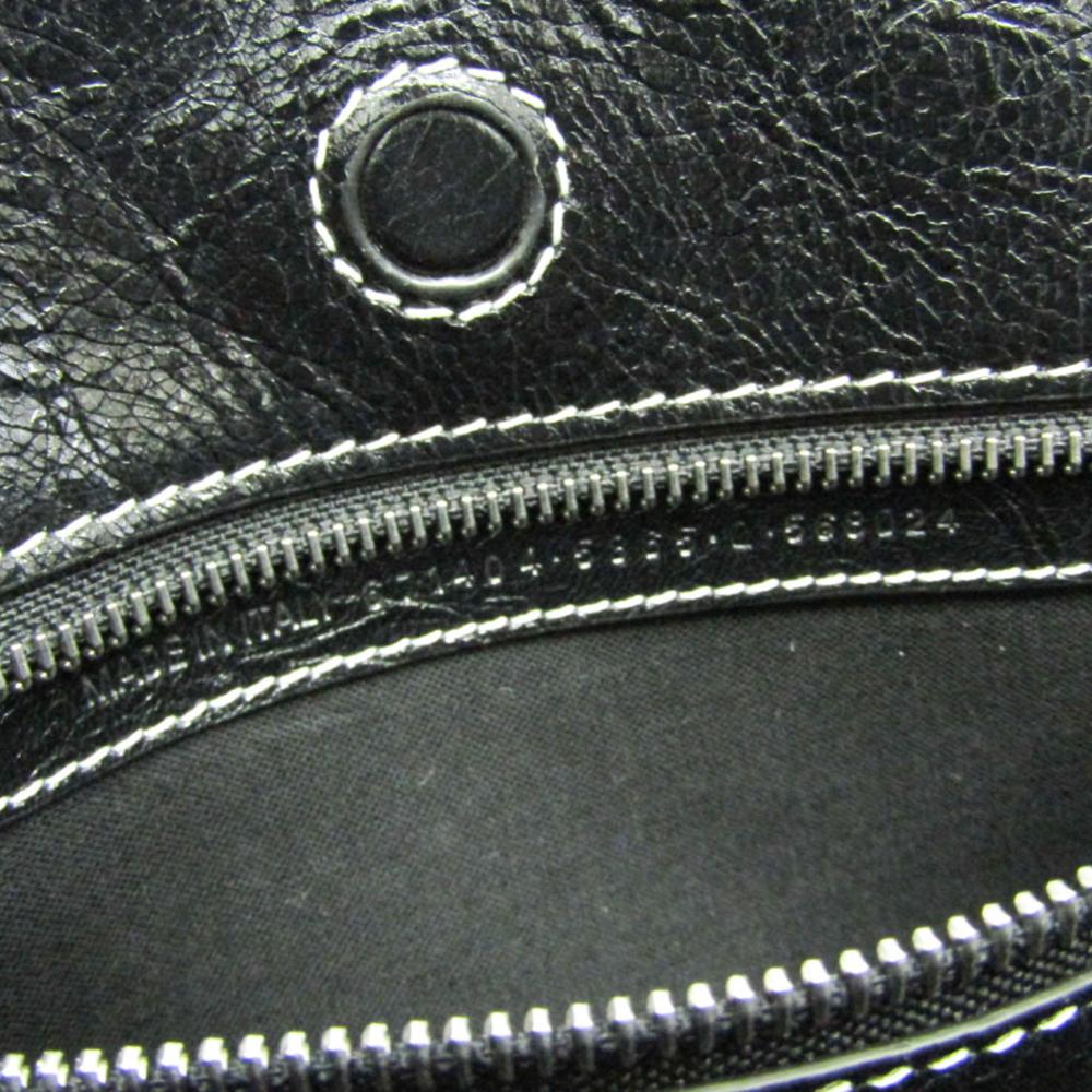 Black Fabric Balenciaga Shoulder Bag