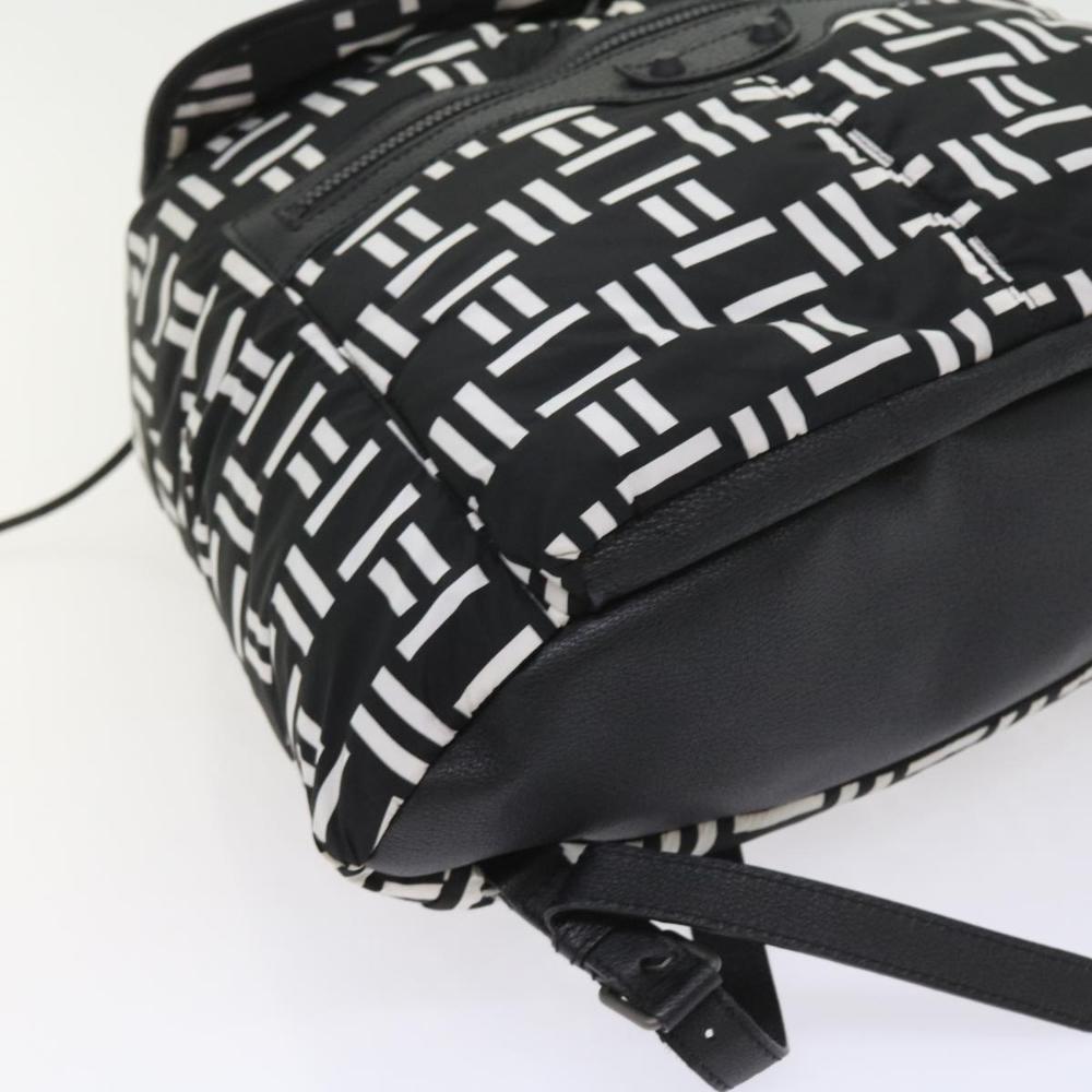 Black Fabric Balenciaga Backpack