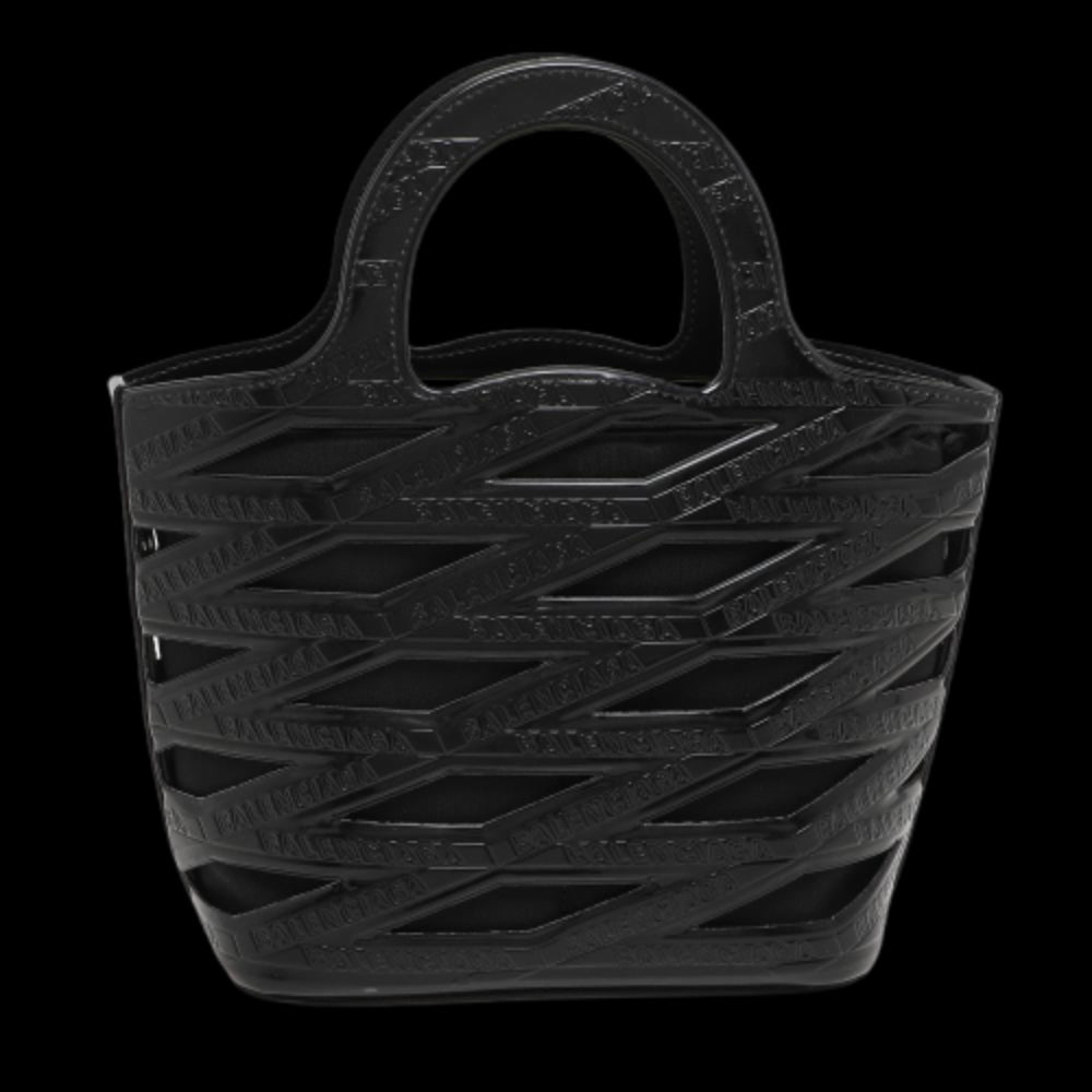 Black Fabric Balenciaga Tote