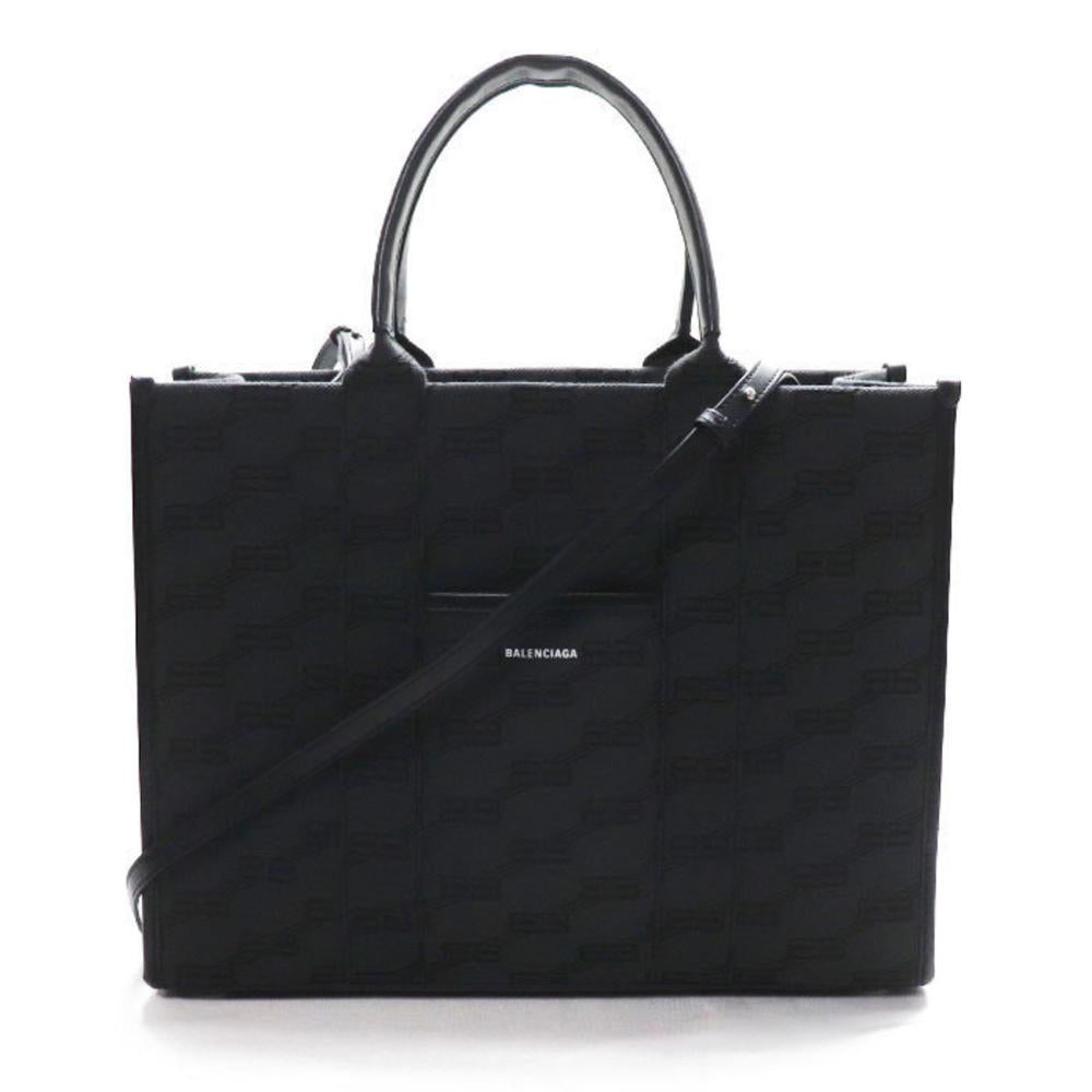 Black Fabric Balenciaga Shoulder Bag